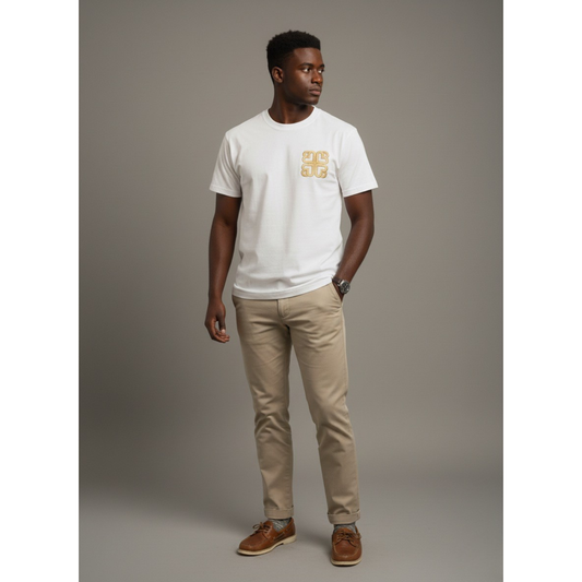Gilded Emblem Weighted Tee