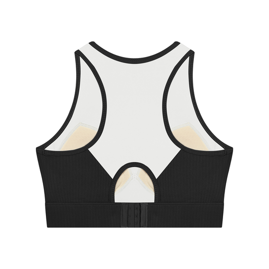 Paneled Crop Yoga Tank Top