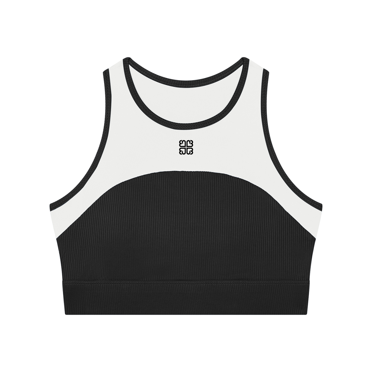Paneled Crop Yoga Tank Top