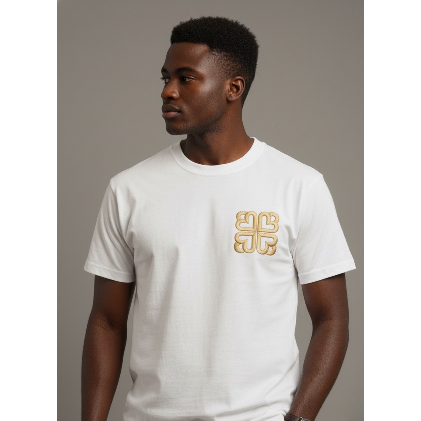 Gilded Emblem Weighted Tee
