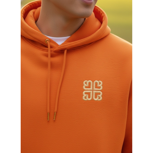 Ember Orange Premium Hoodie