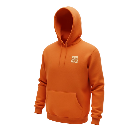Ember Orange Premium Hoodie