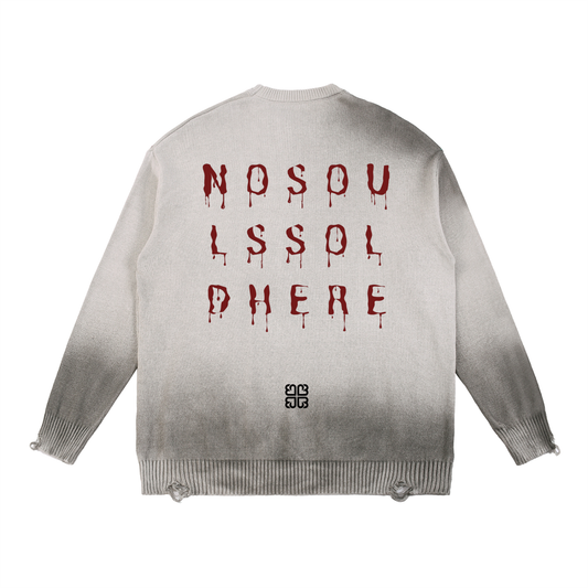 Deconstructed Crewneck sweater