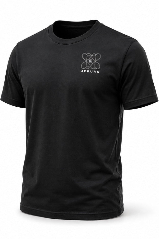JÉBURK CHAIN HEARTS TAILORED TEE