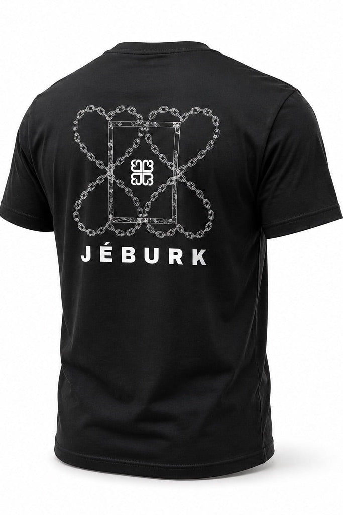 JÉBURK CHAIN HEARTS TAILORED TEE