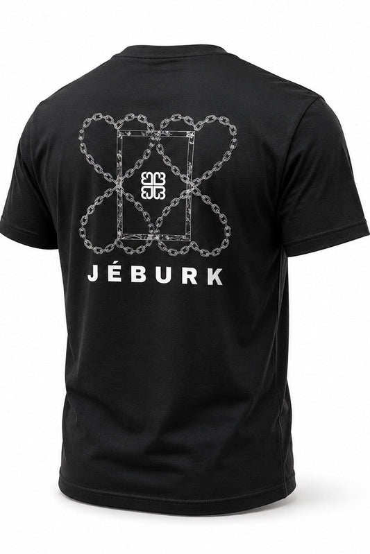 JÉBURK CHAIN HEARTS TAILORED TEE