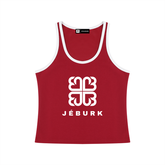 JÉBURK Retro Cropped Tank Top - Women's