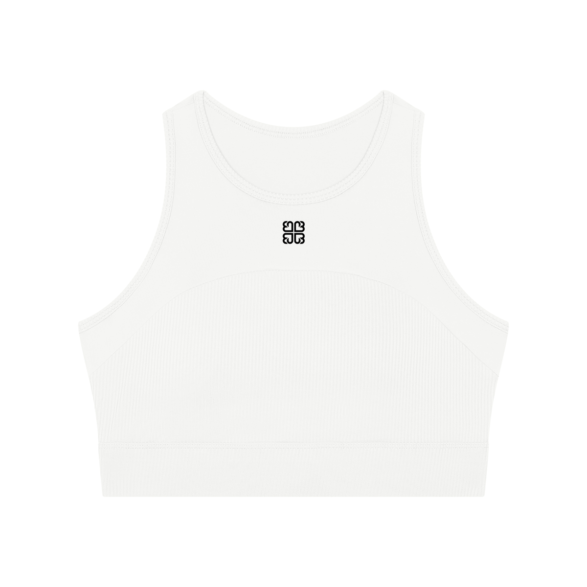 Paneled Crop Yoga Tank Top